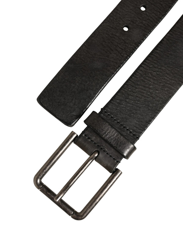 Dolce & Gabbana 100% Calf Leather belt in black