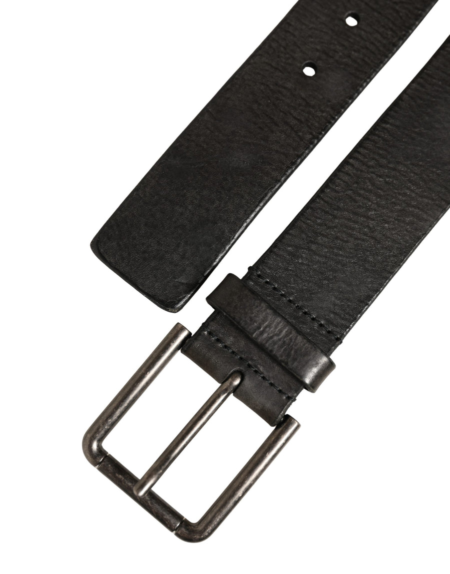 Dolce & Gabbana 100% Calf Leather belt in black
