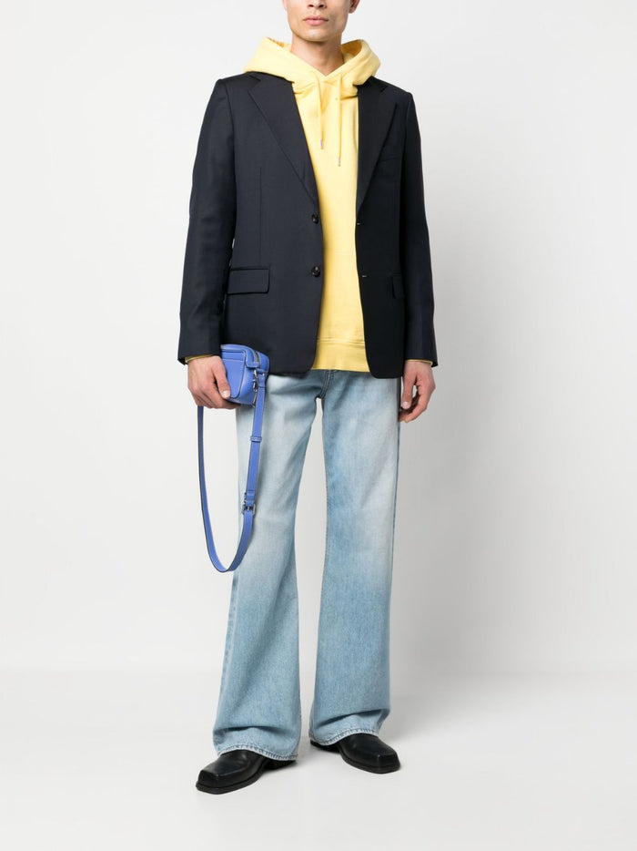 Lanvin Jackets Blue Wool