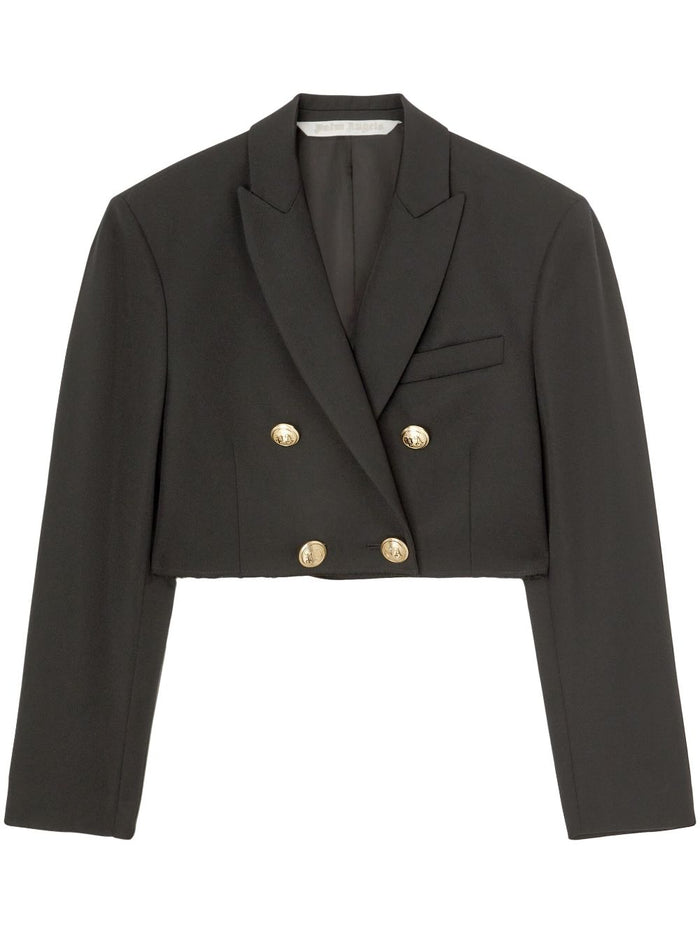 Palm Angels Jackets Black Outer: Polyester