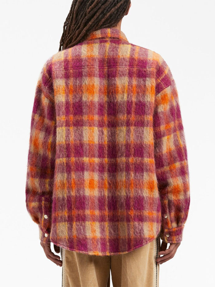Palm Angels Jackets Bordeaux Outer: Virgin Wool