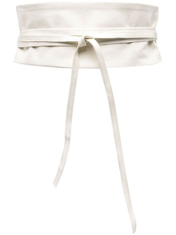 FURLING BY GIANI Belts White Outer: Leather
