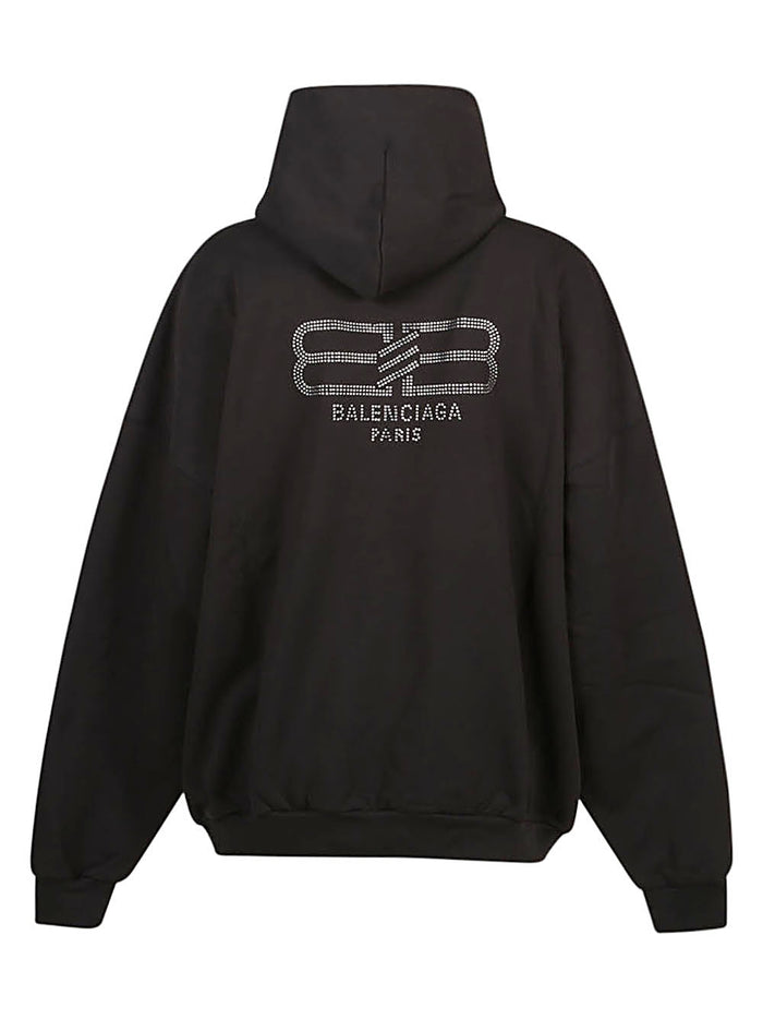 Balenciaga Sweaters Black Cotton