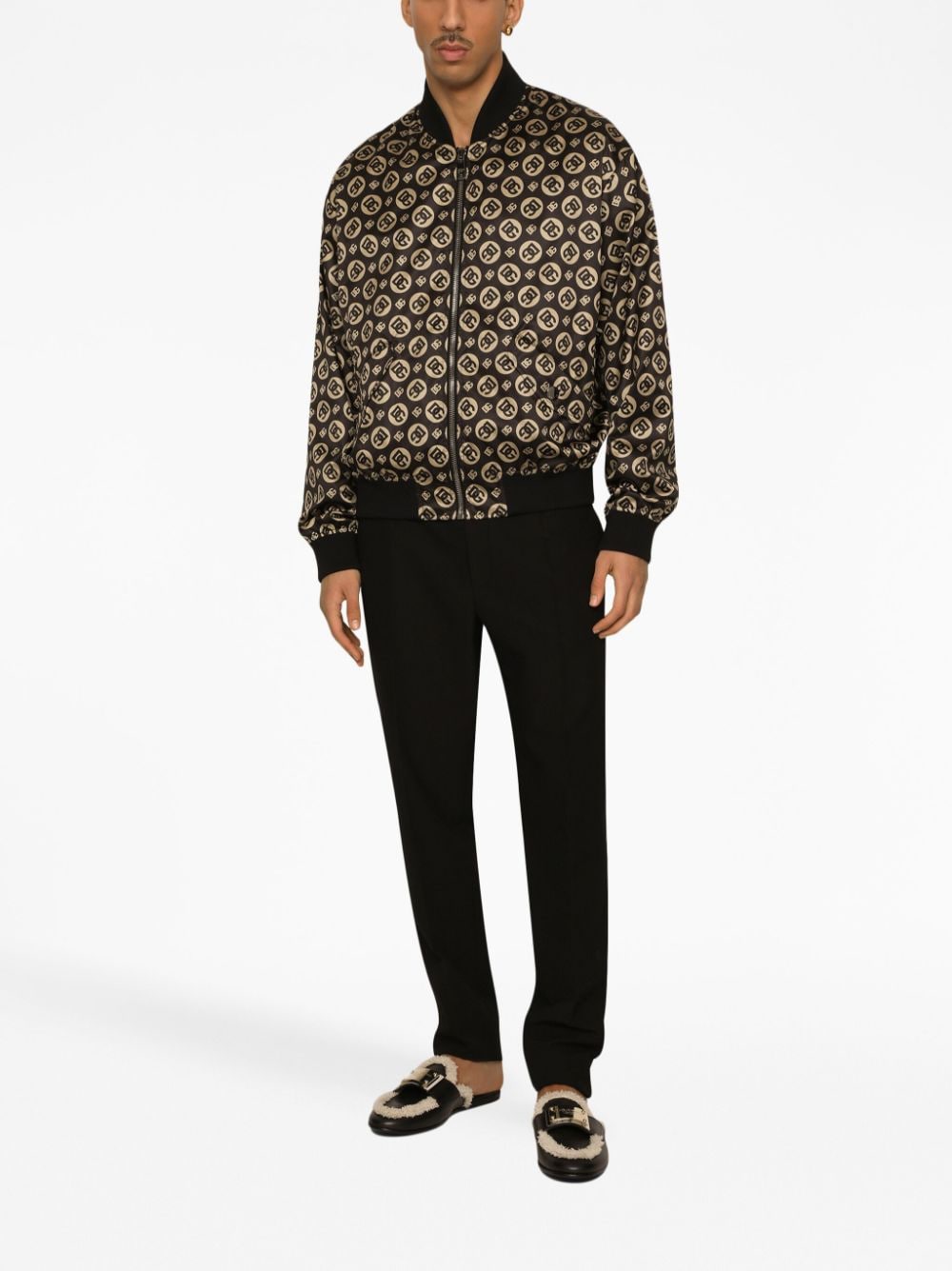 Dolce & Gabbana Coats Black