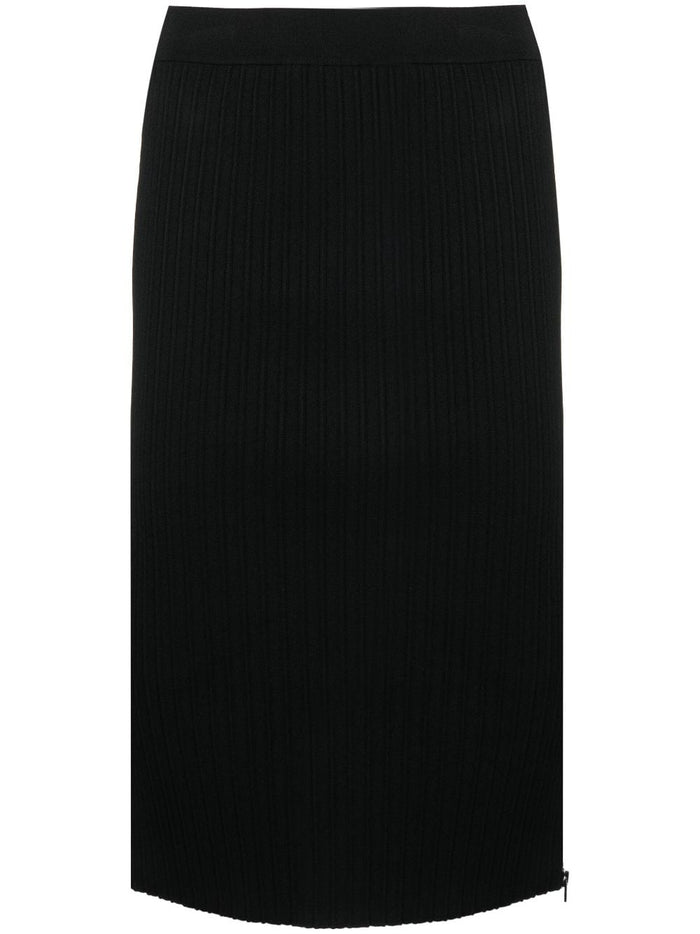 Tom Ford Skirts Black Silk Polyester Polyamide