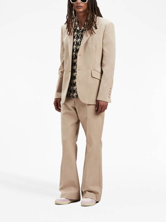 Palm Angels Trousers Beige Lining: Cotton Outer