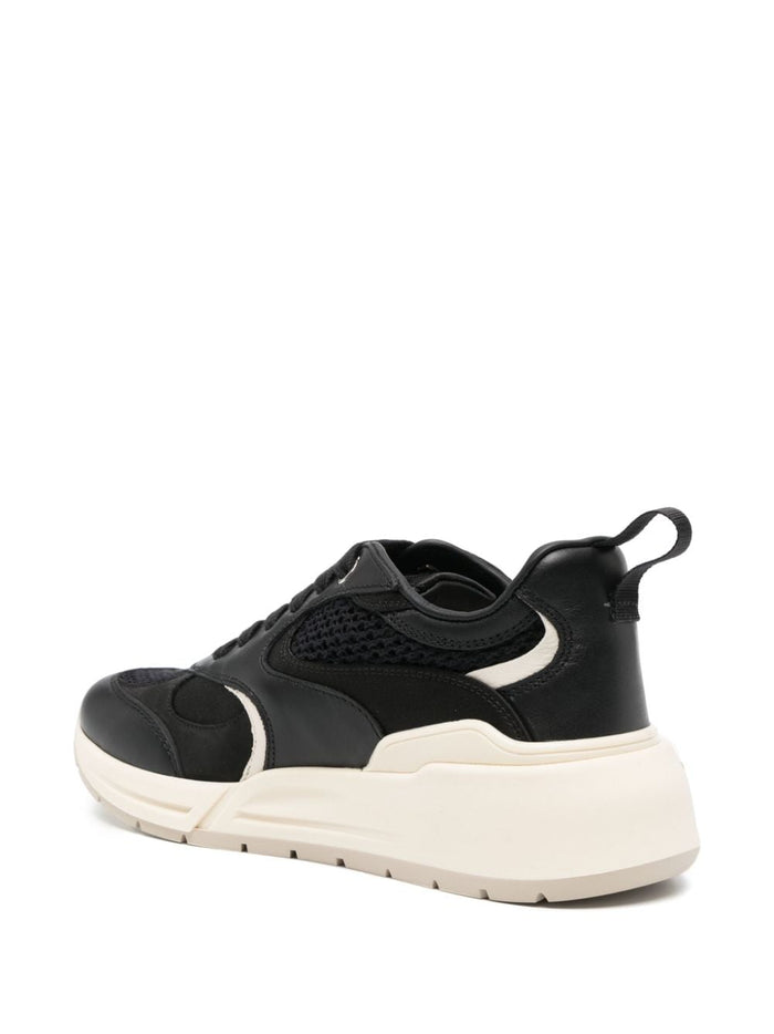 Ferragamo Sneakers Black Nappa Rubber