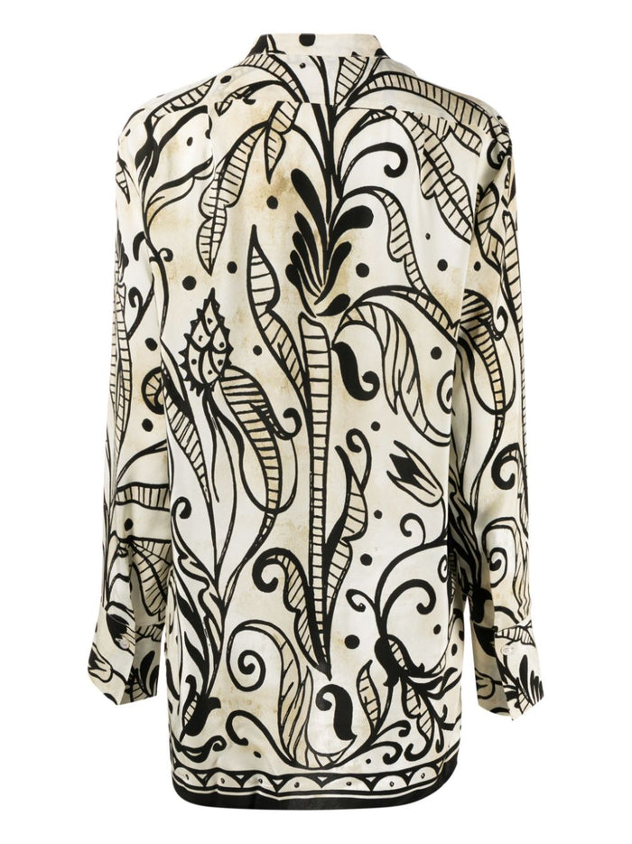 F.R.S . Shirts White Silk