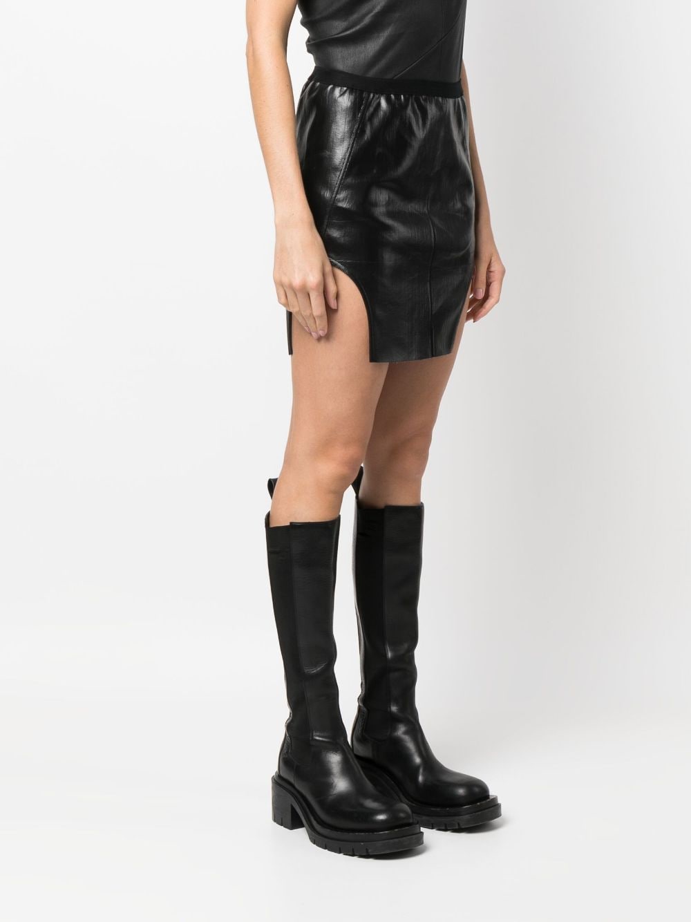 Rick Owens Skirts Black Cotton