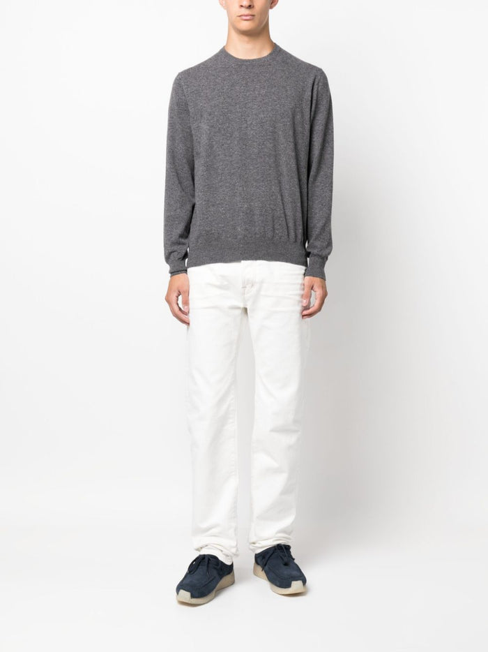 Colombo Sweaters Grey Cashmere Nylon Polyurethane