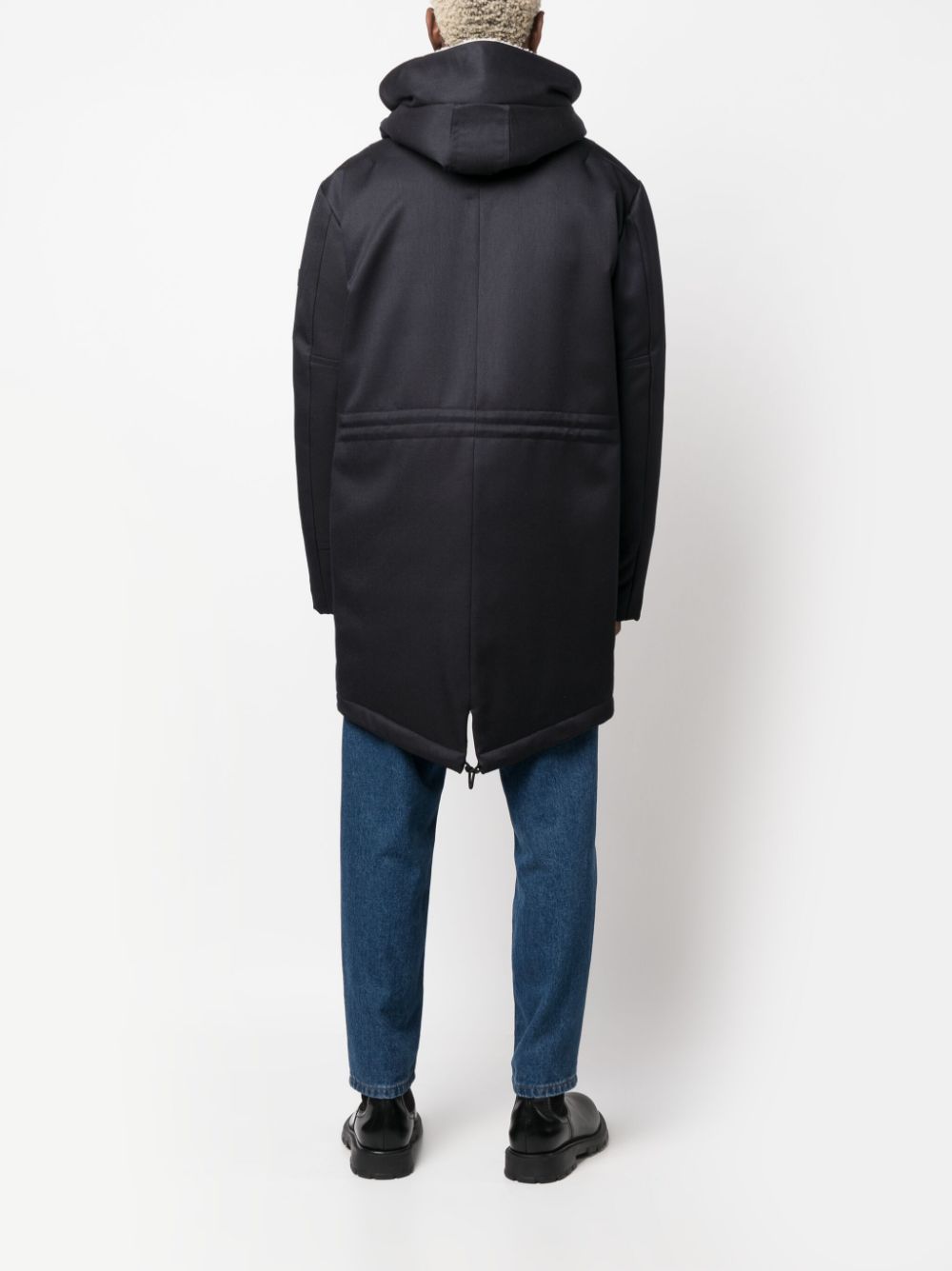 Peuterey Coats Blue Wool