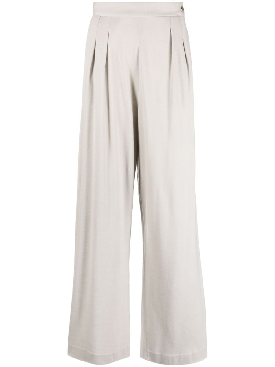 Fabiana Filippi Wide leg wool trousers