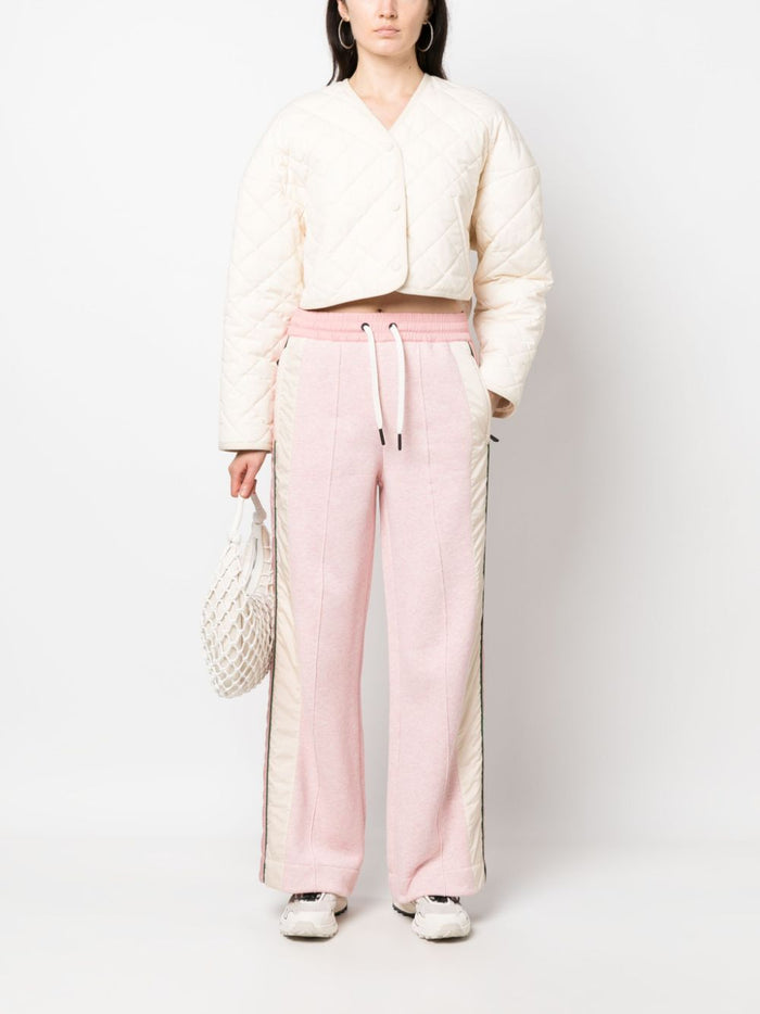 MONCLER GRENOBLE Trousers Pink Polyamide