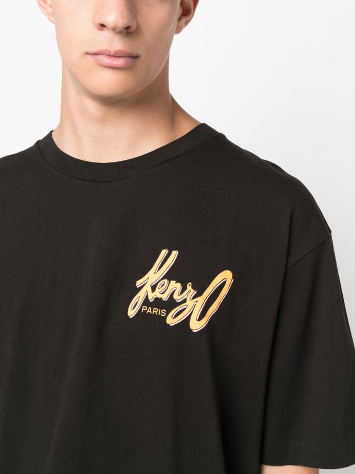 Kenzo T-Shirts And Polos Black Cotton