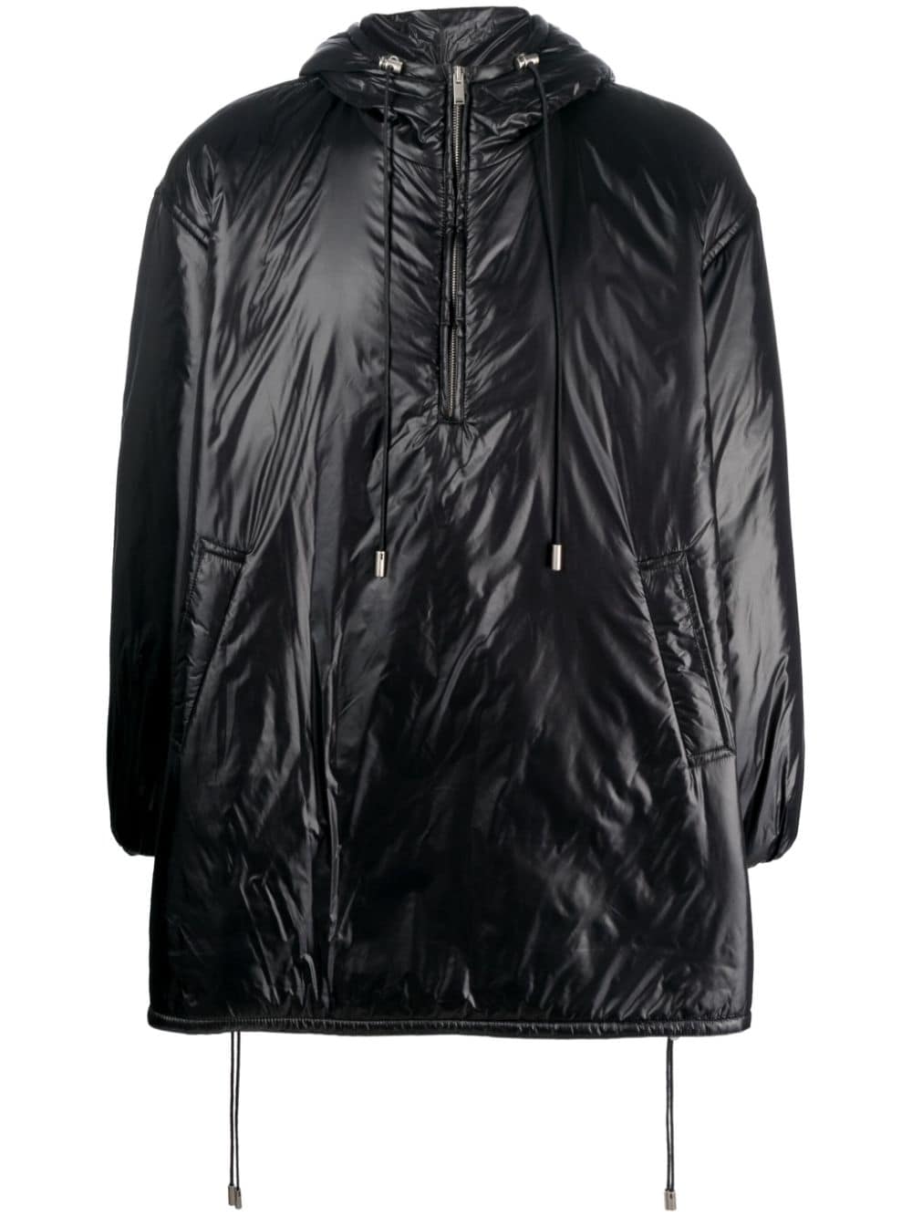 Saint Laurent Coats Black Polyamide Lining: Polyester