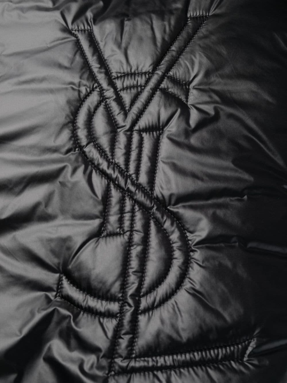 Saint Laurent Coats Black Polyamide Lining: Polyester
