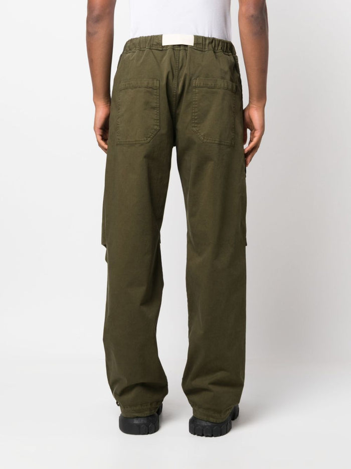 Darkpark Trousers Green Cotton