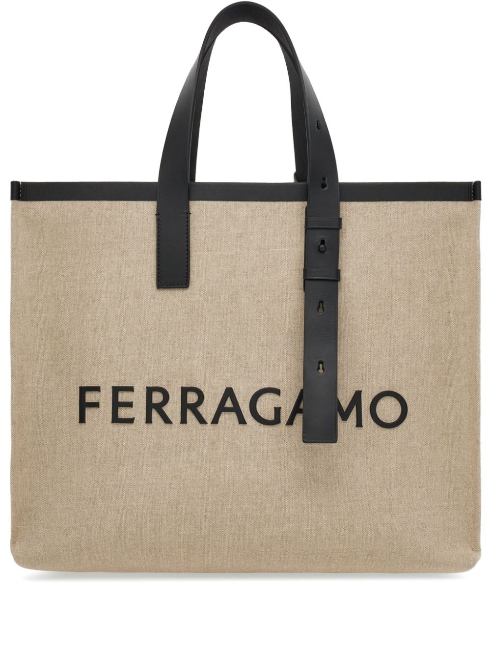Ferragamo Bags Beige External: Eco-leather