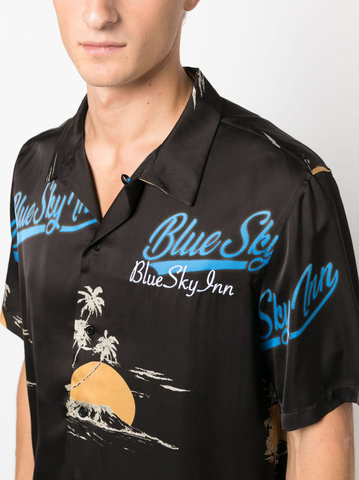BLUE SKY INN Top Black Viscose