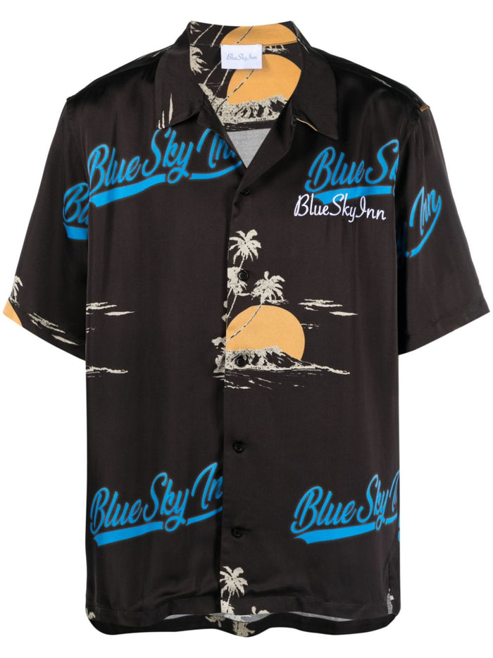 BLUE SKY INN Top Black Viscose