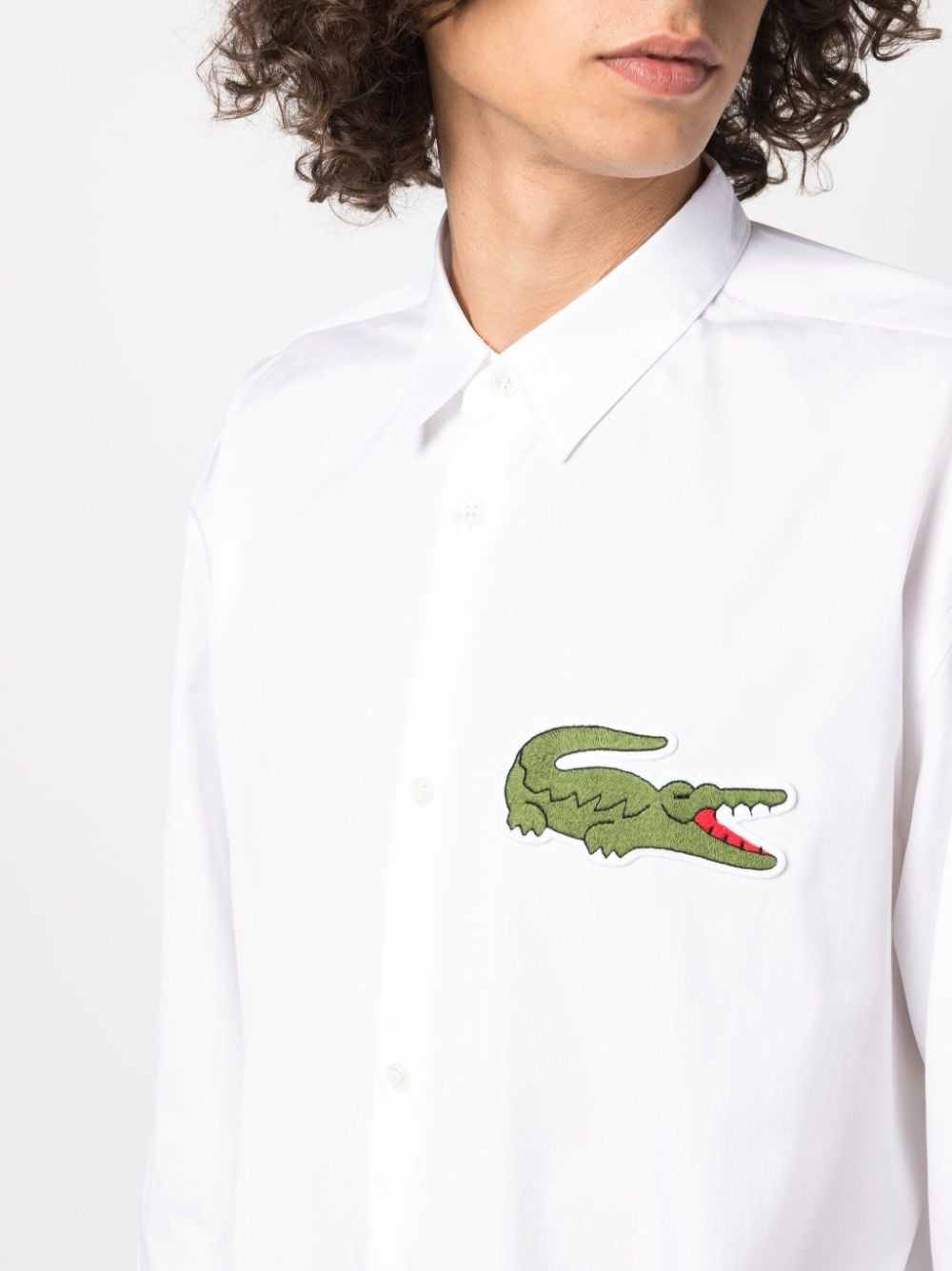Comme Des Garcons Shirts White Cotton