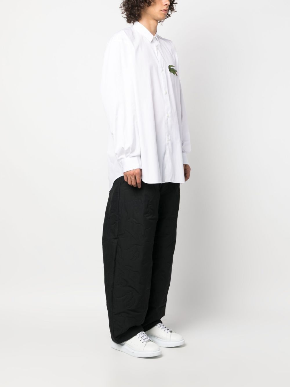 Comme Des Garcons Shirts White Cotton