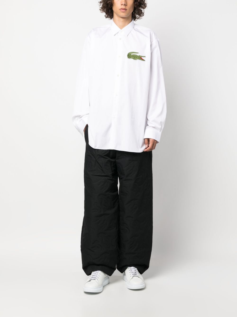 Comme Des Garcons Shirts White Cotton