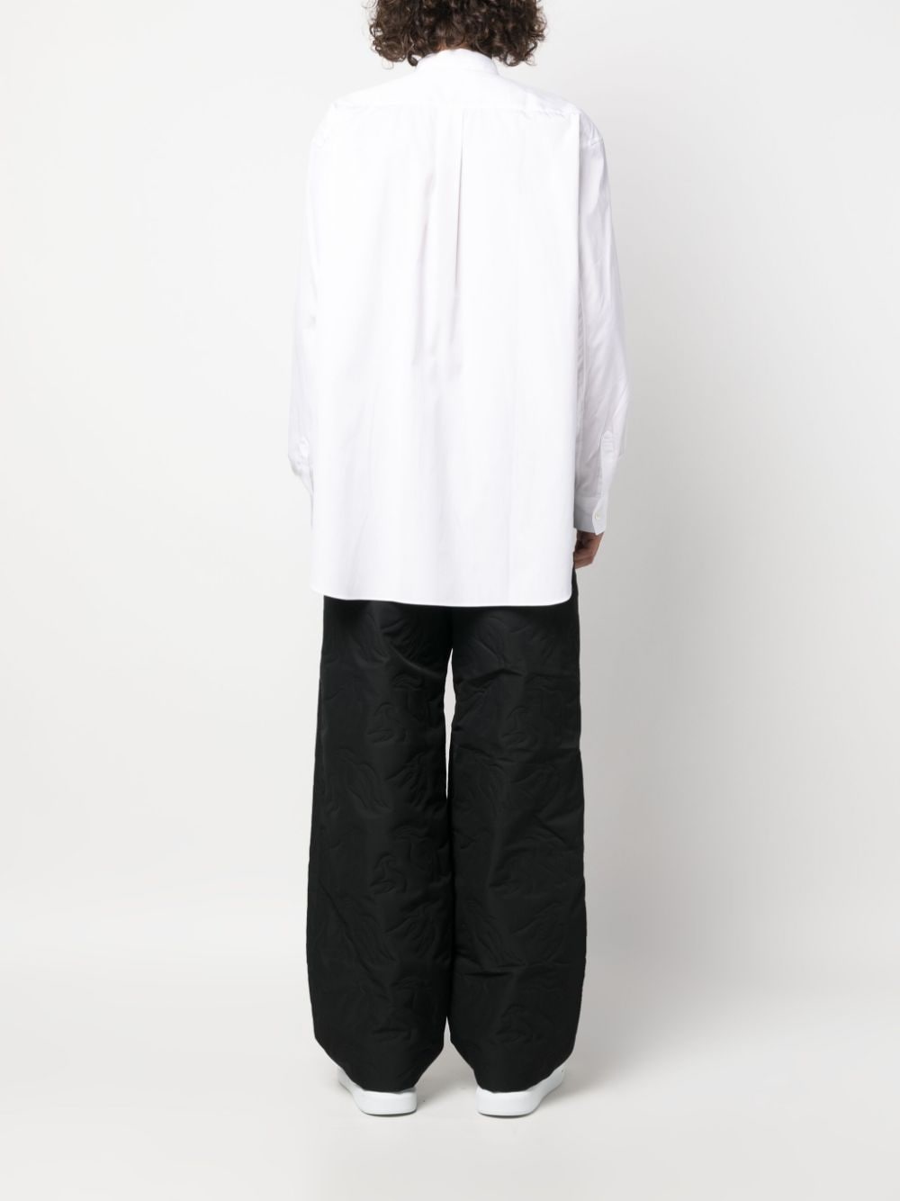 Comme Des Garcons Shirts White Cotton