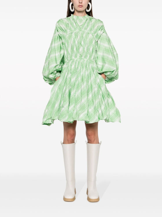 JIL SANDER FASHION Dresses Green Polyester