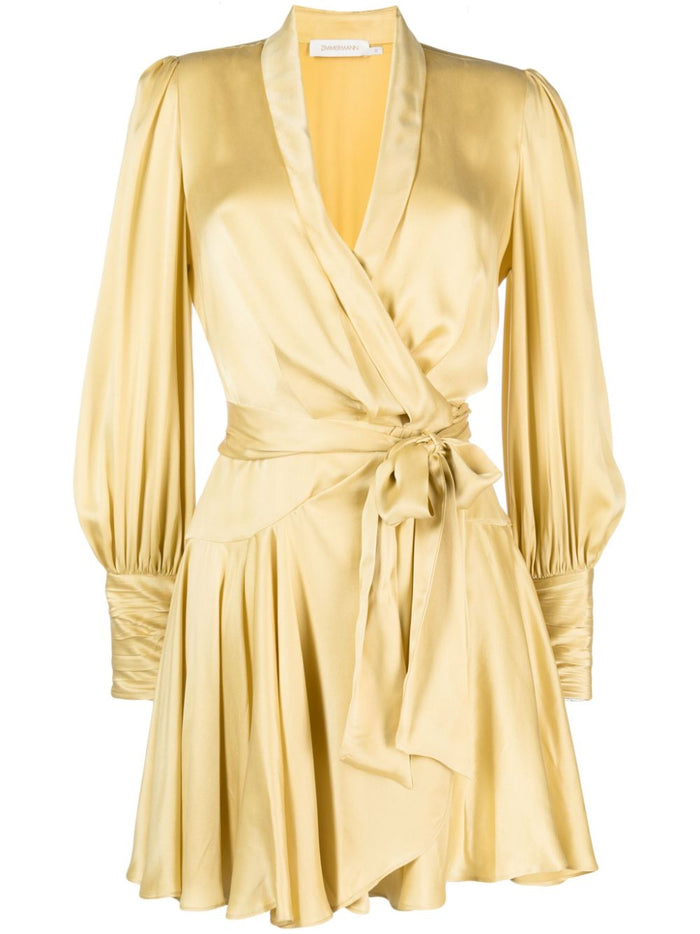 Zimmermann Dresses Yellow Silk