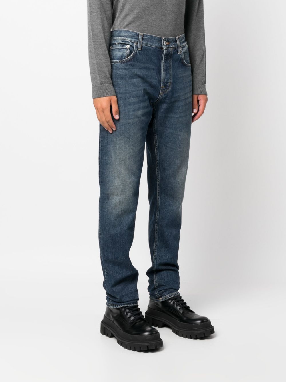 Department5 Jeans Blue Cotton Elastane