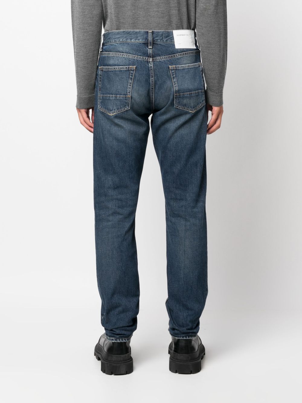 Department5 Jeans Blue Cotton Elastane