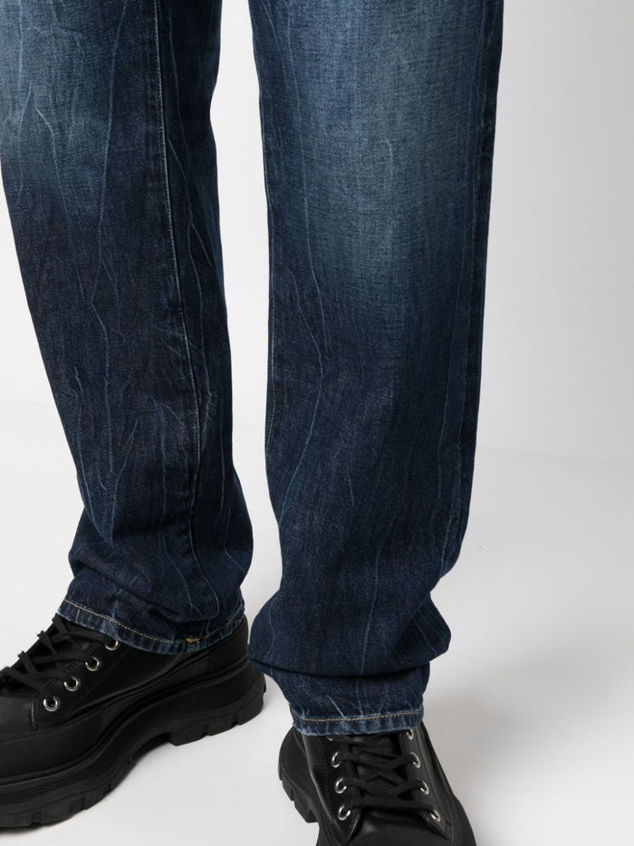 Department5 Jeans Blue Cotton Elastane