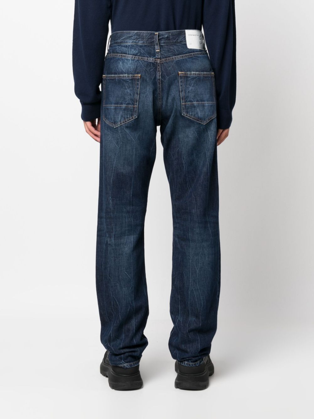 Department5 Jeans Blue Cotton Elastane
