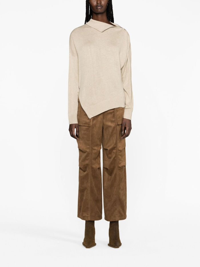 Isabel Marant Sweaters Beige Viscose Virgin Wool