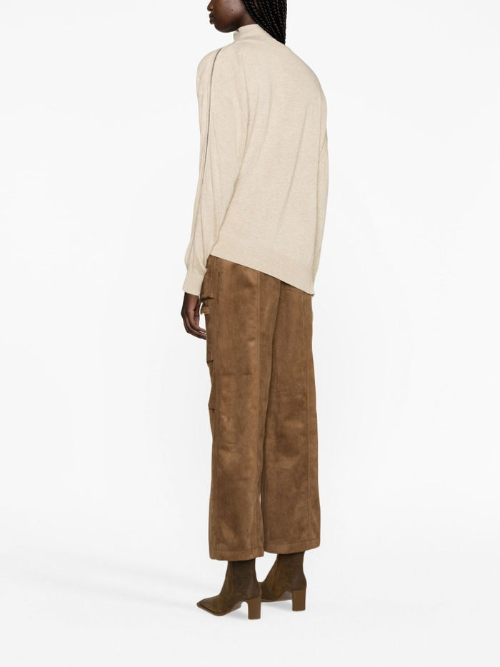 Isabel Marant Sweaters Beige Viscose Virgin Wool