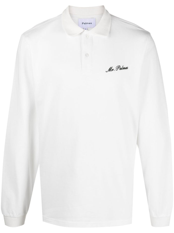 PALMES T-shirts and Polos White Organic Cotton