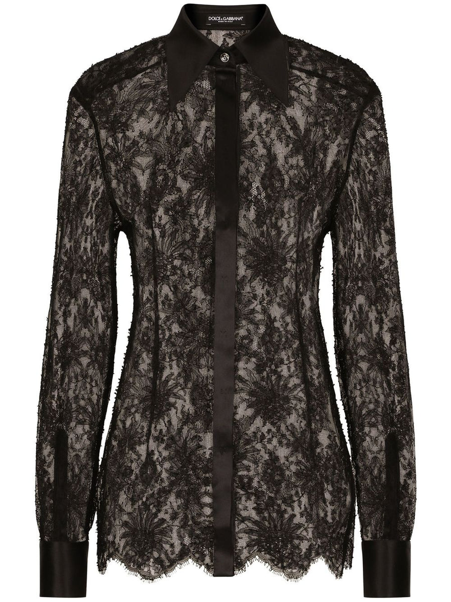 Dolce & Gabbana Semi-transparent shirt