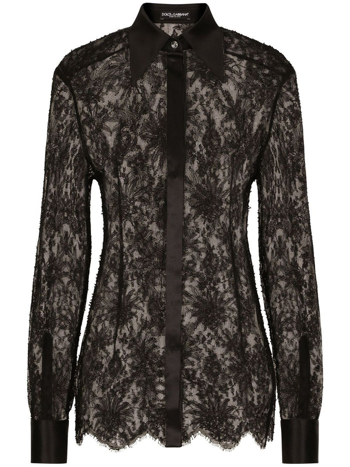 Dolce & Gabbana Shirts Black Rayon