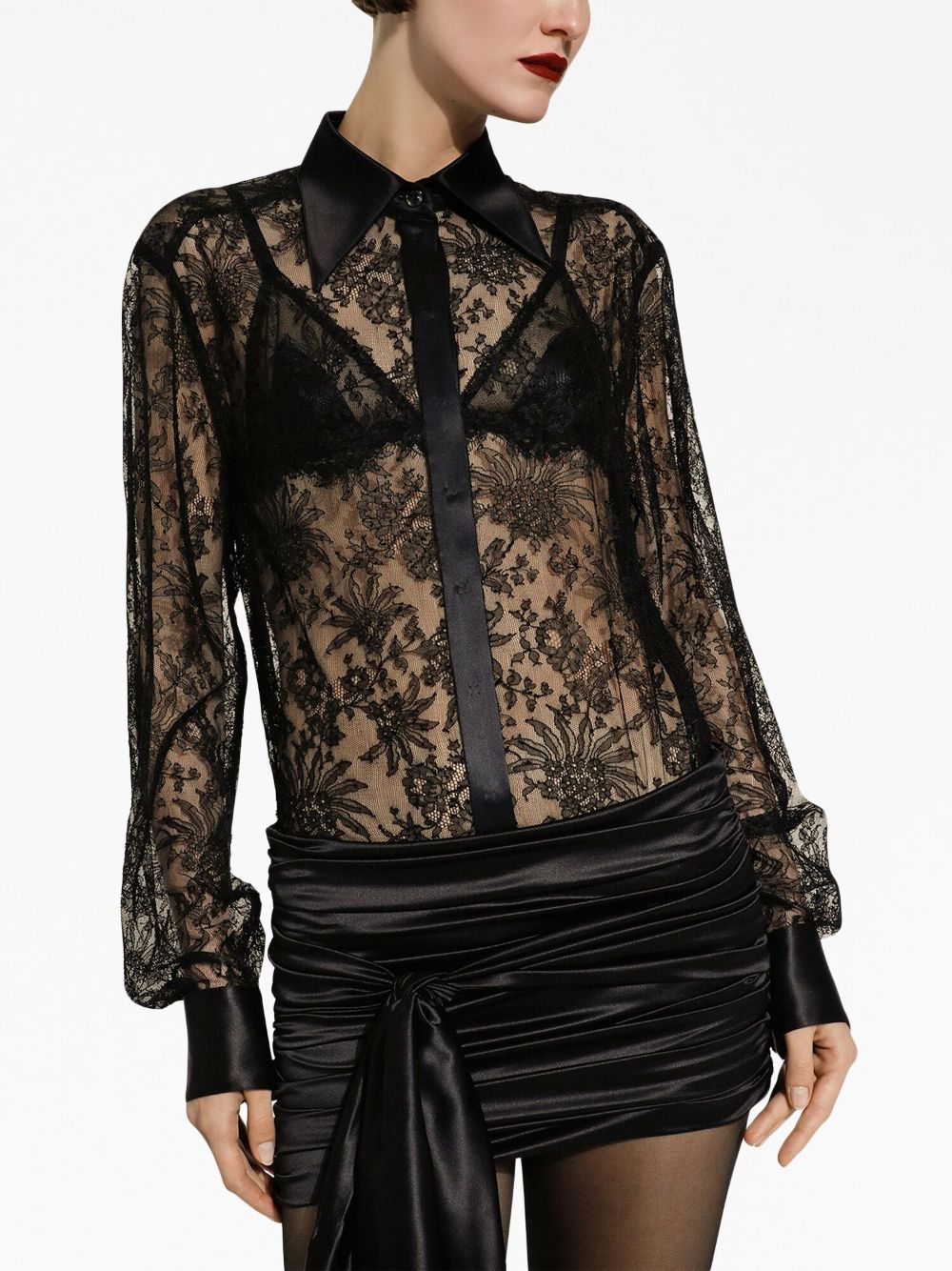 Dolce & Gabbana Shirts Black Rayon