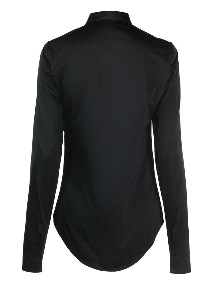 LUDOVIC DE SAINT SERNIN Shirts Black Taffeta
