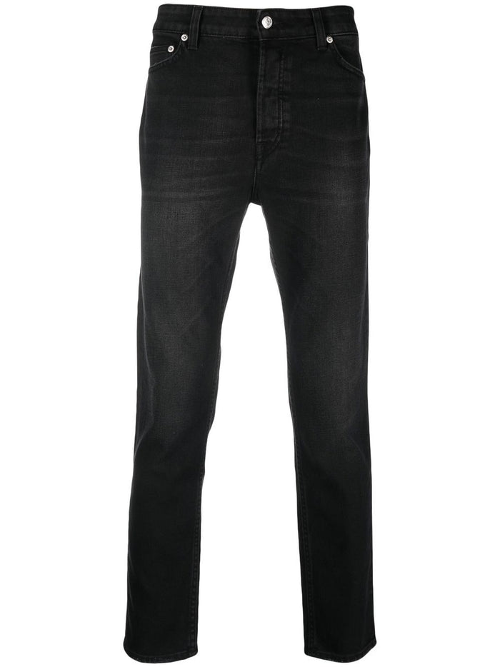 Department5 Jeans Black Cotton Elastane