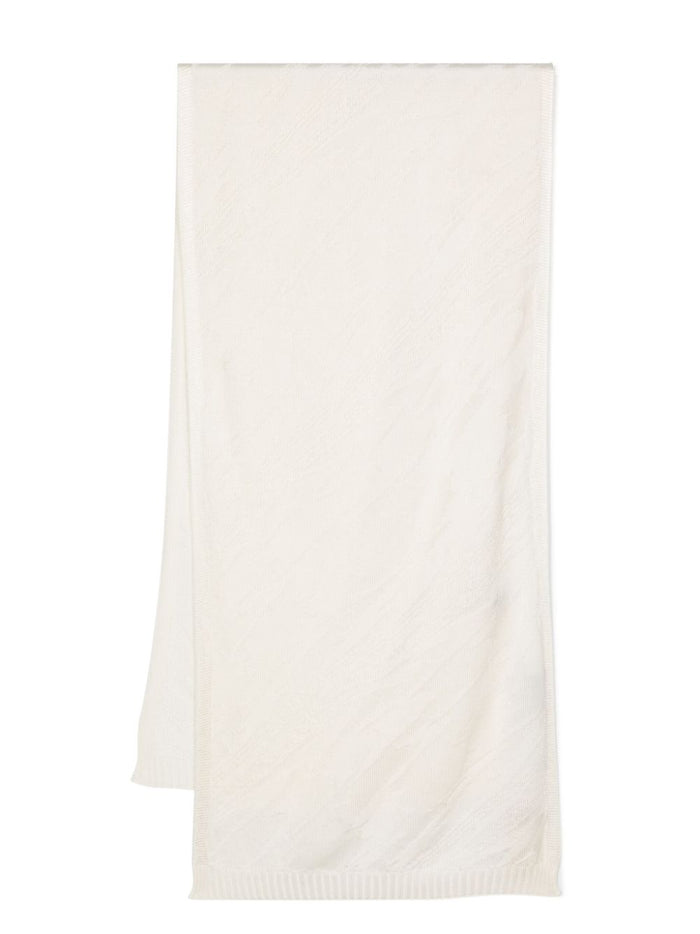 Missoni Scarfs White Viscose Wool