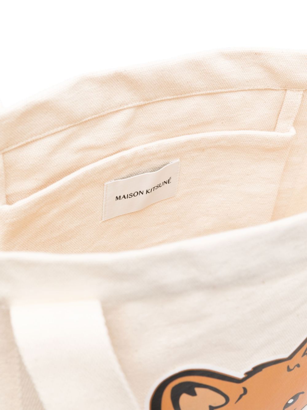 Maison Kitsune Bags Beige Cotton
