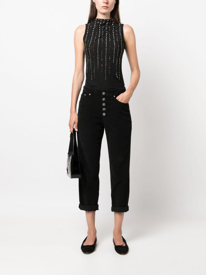 Dondup Jeans Black Cotton