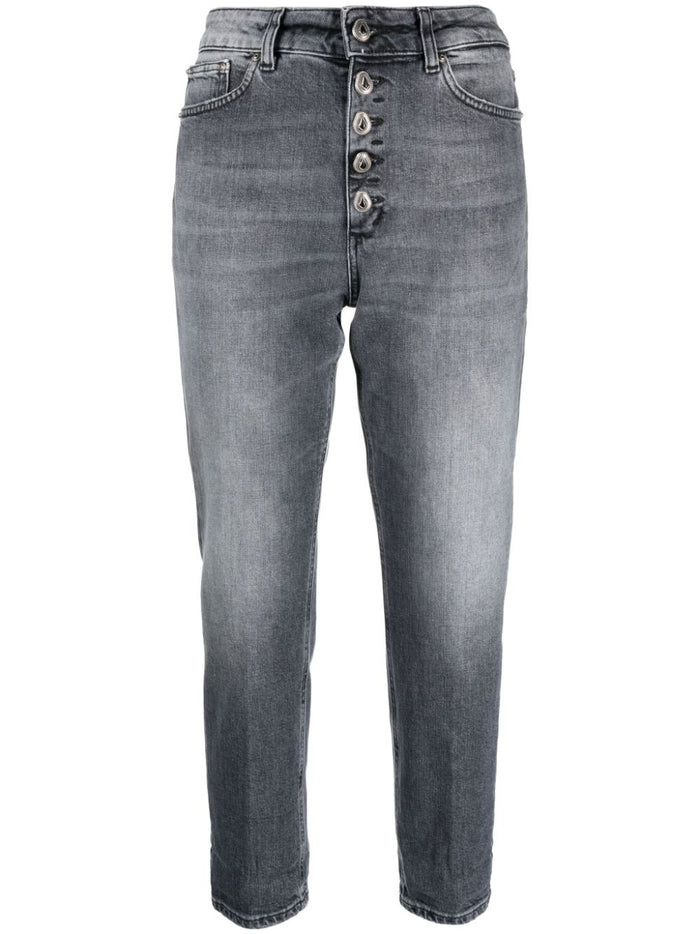 Dondup Jeans Black Cotton