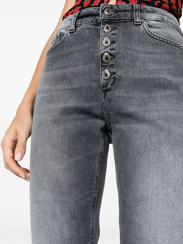 Dondup Jeans Black Cotton