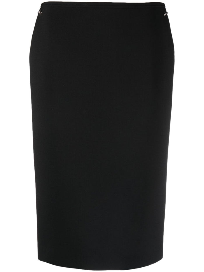 Gucci Skirts Black Polyester Wool Elastane