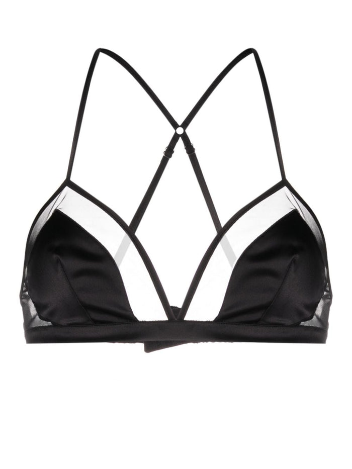 Dolce & Gabbana Underwear Black Silk Polyamide Elastane