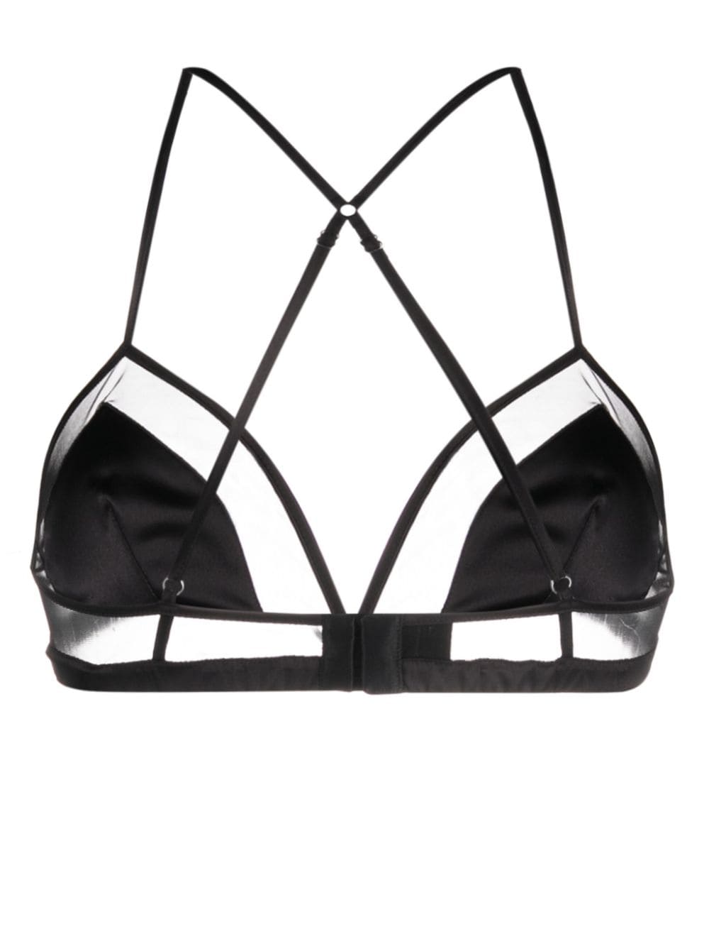 Dolce & Gabbana Underwear Black Silk Polyamide Elastane